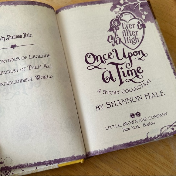 Hardcover ever after high once upon a time a story collection by Shannon Hale - Picture 2 of 4